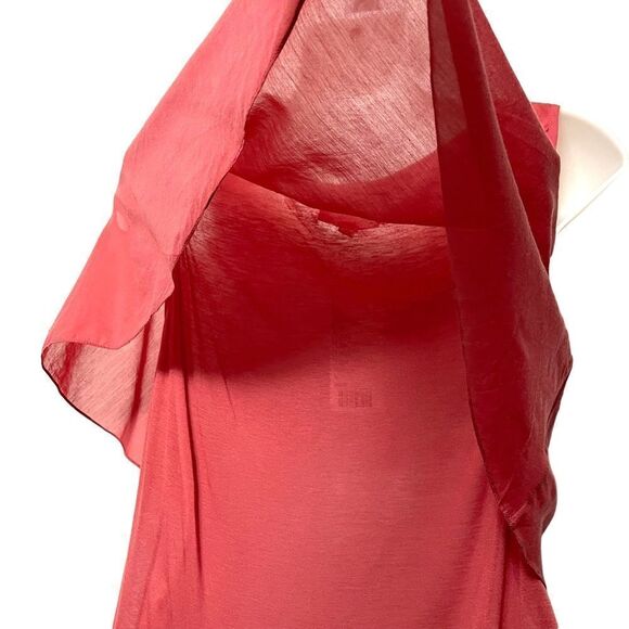 Anthropologie BARASCHI Ruffle Layered Cutout Top M - Picture 5 of 7